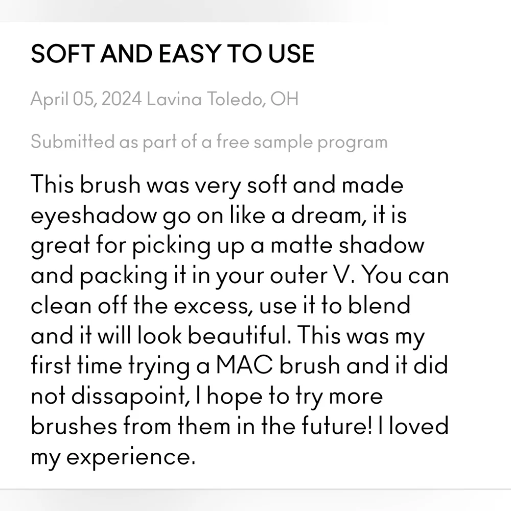 MAC Cosmetics brush shading